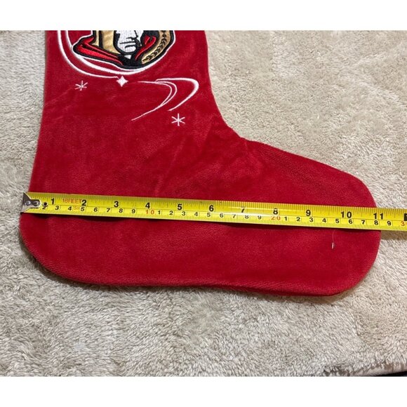 Ottawa Senators NHL Christmas Stocking With Faux Fur Trim Hockey - Picture 6 of 6